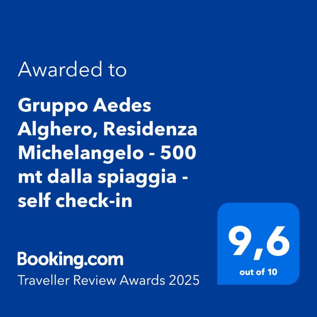 Gruppo Aedes Alghero, Residenza Michelangelo - 500 Mt Dalla Spiaggia Exterior photo